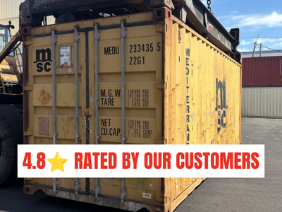 40' Used Shipping Container – Farm & Business Equipment Storage – In Stock
