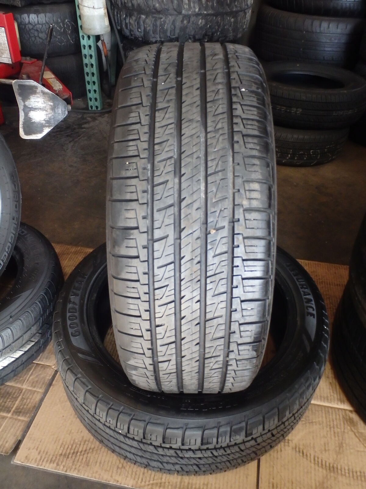 235/45R19 GOODYEAR ASSURANCE MAXLIFE PAIR OF TWO USED TIRES