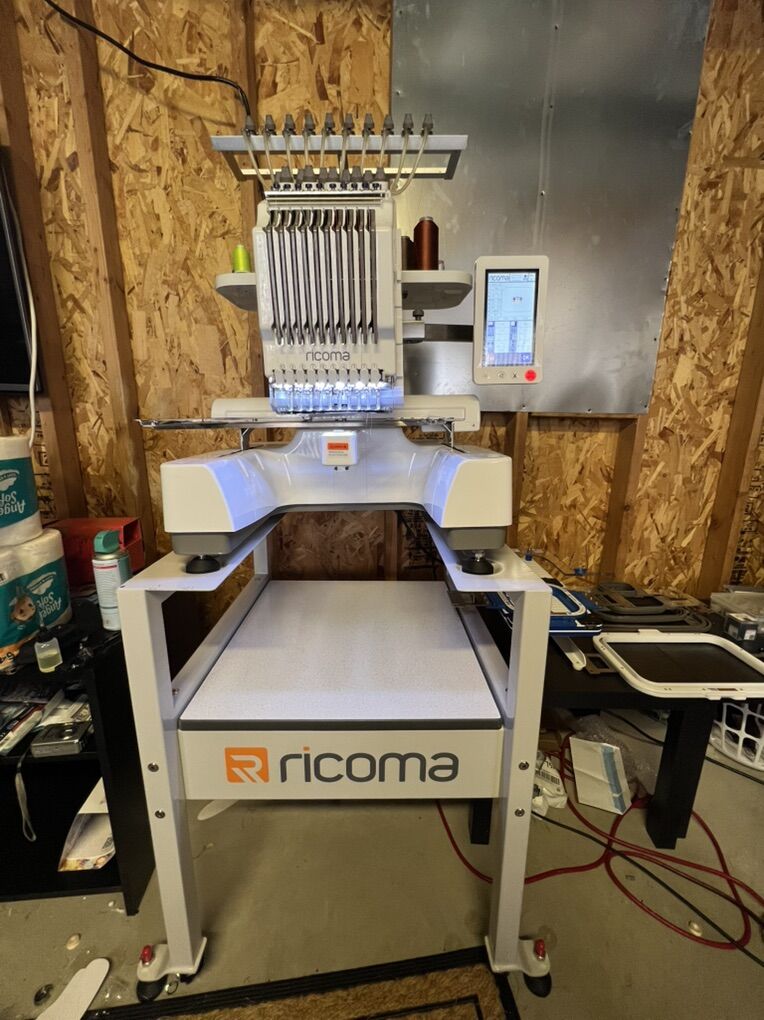 RICOMA EM1010 Embroidery Machine