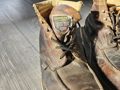 carolina work mens boots size 11.5 $100 obo