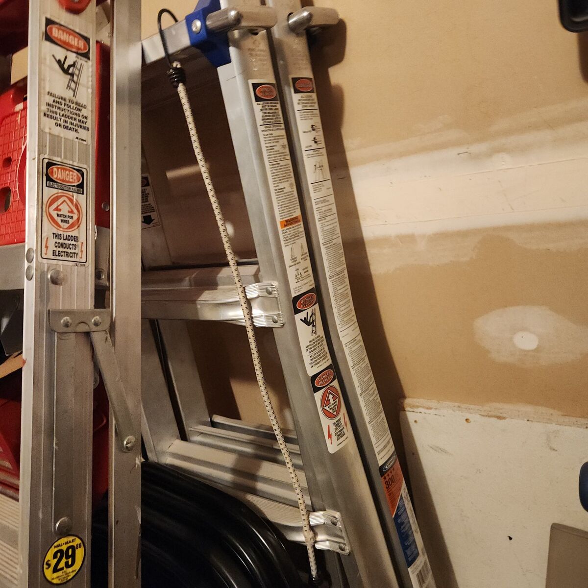 8ft metal  ladder