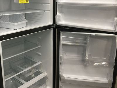 New GE Stainless Steel Refrigerator!