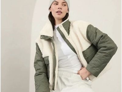 Athleta Sherpa Coat - Woman’s Medium