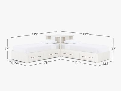 kids belden bed set