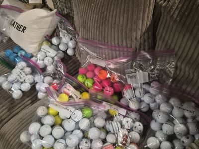 Golf Balls. Titleist, Callaway, Taylormade, Kirkland, etc.
