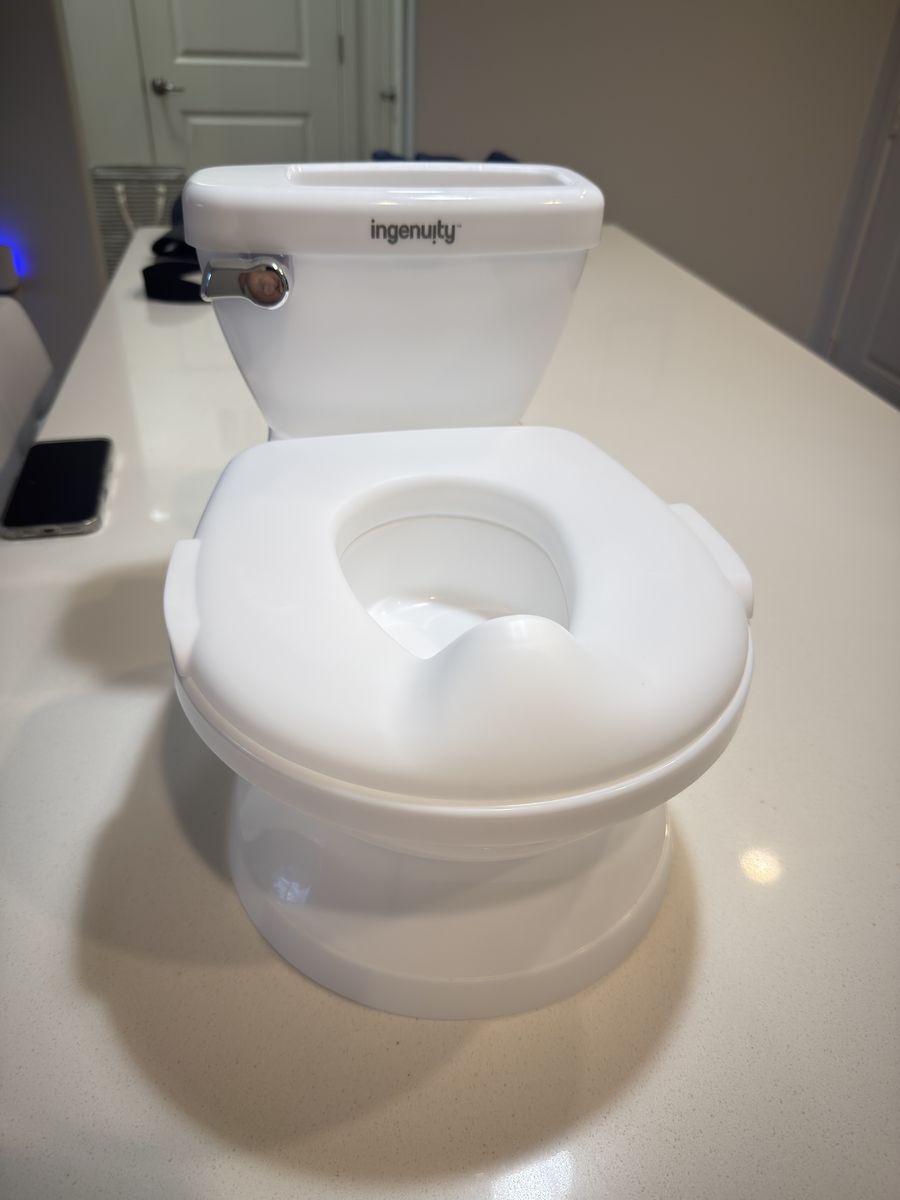 Ingenuity My Size Potty Training Toilet - White