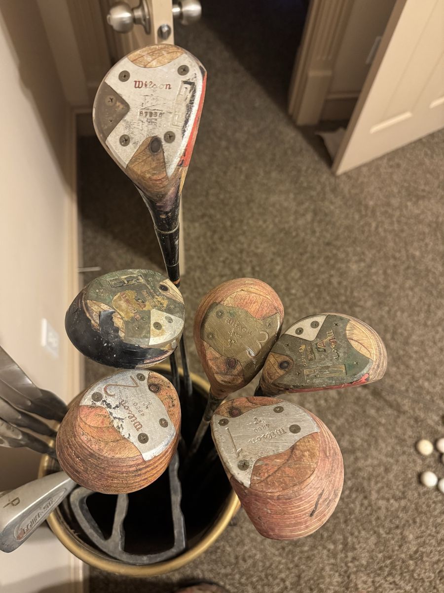 Large Vintage Golf Collection