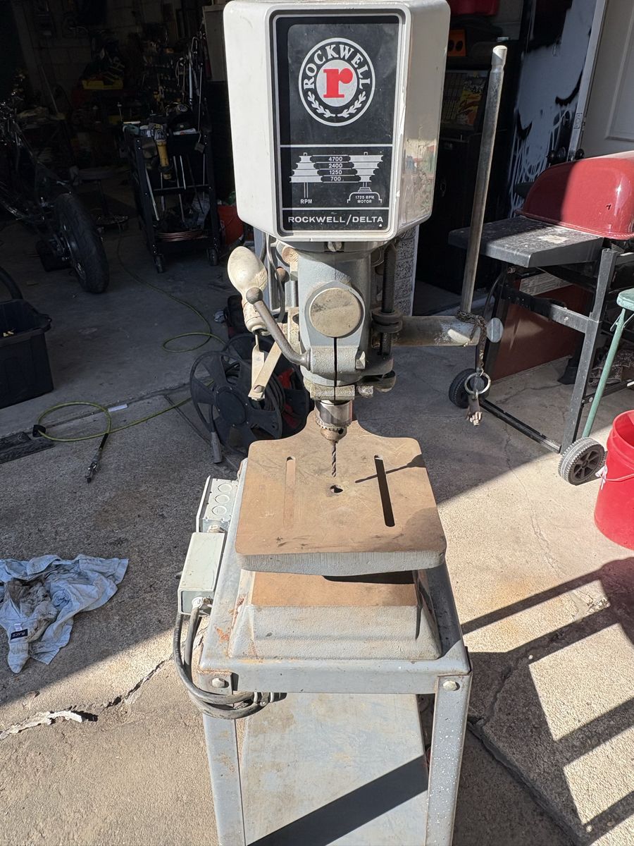 Rockwell/Delta Drill Press With Stand