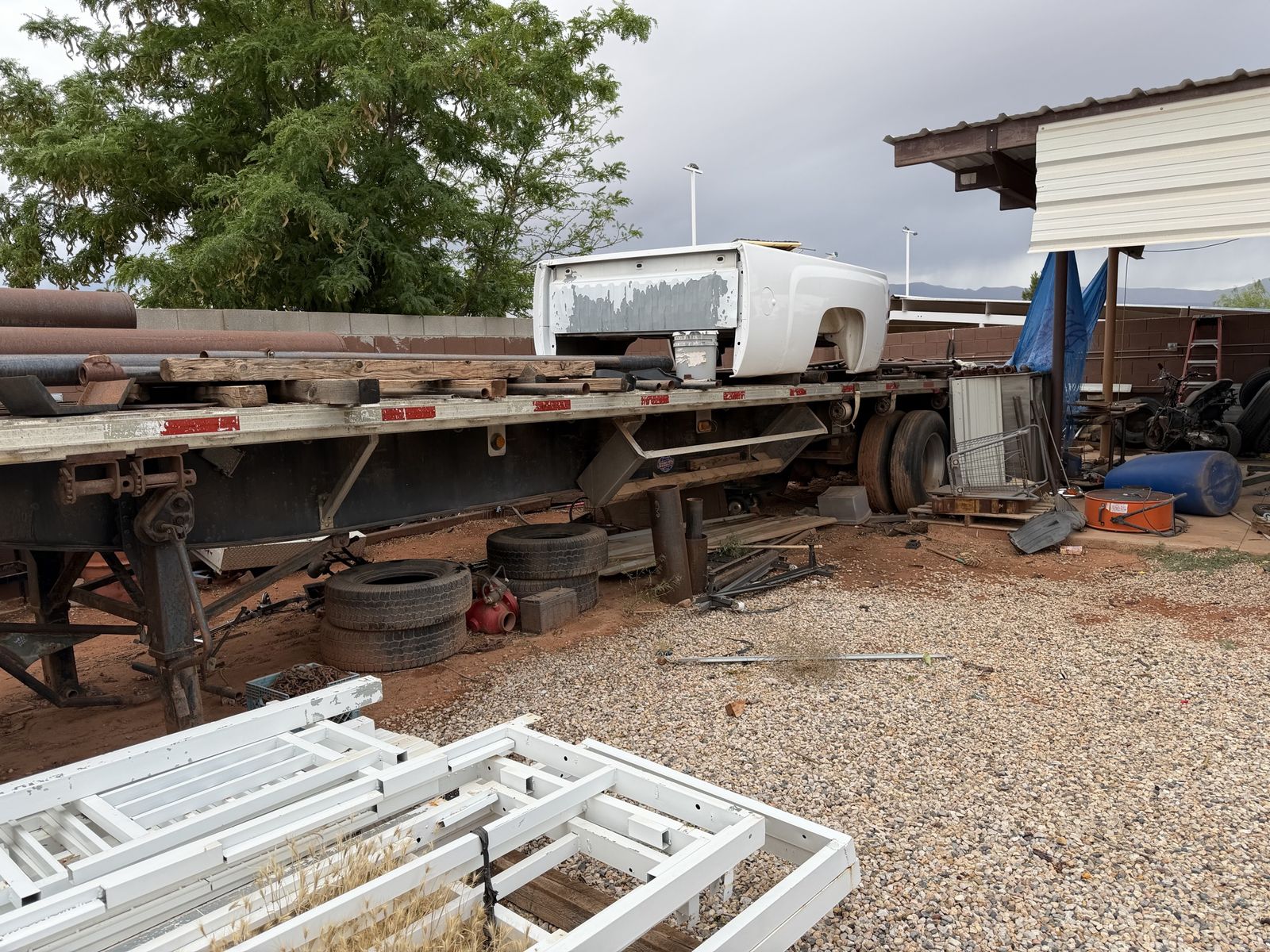 Flatbed Semi-Trailer - Used, Heavy Duty Hauling