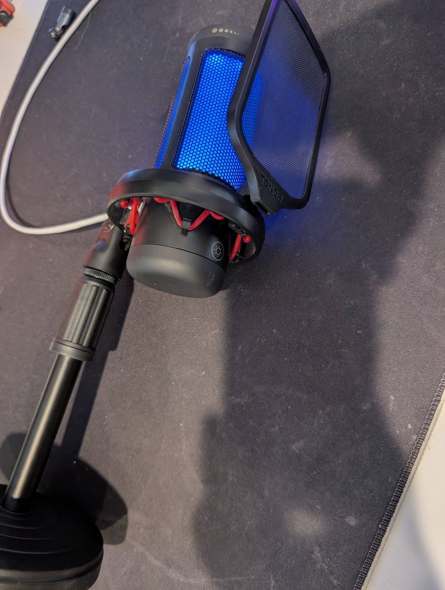 Tonor TC310 USB Condenser Microphone Gaming RGB Streaming Podcasting Etc