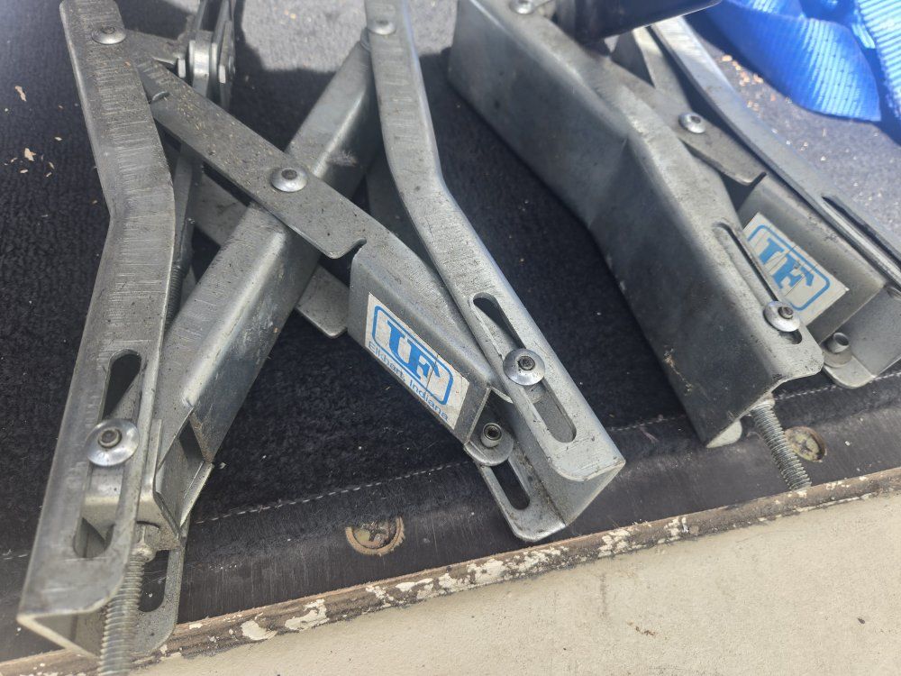 tandem wheel chock/ lock pair