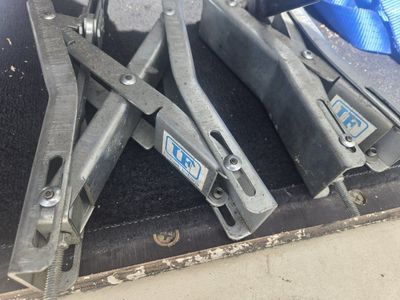 tandem wheel chock/ lock pair