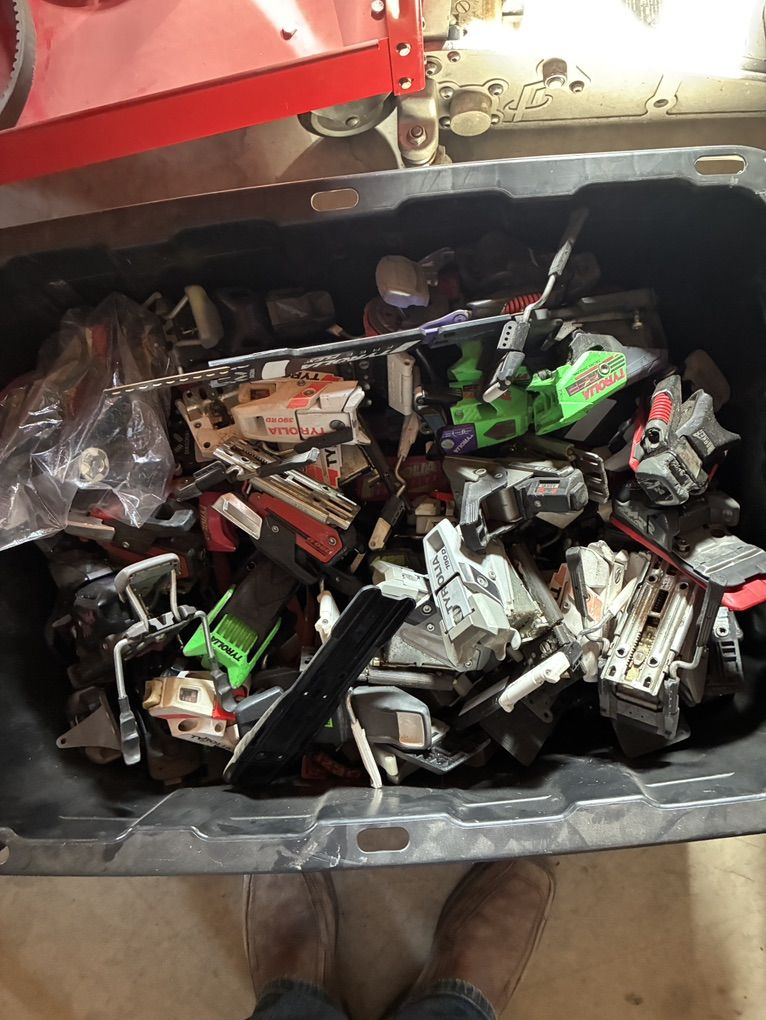 Tote Of Ski Bindings