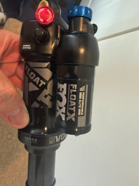 2025 Fox Float X Performance Elite Series × 1 Mountain Bike Shock