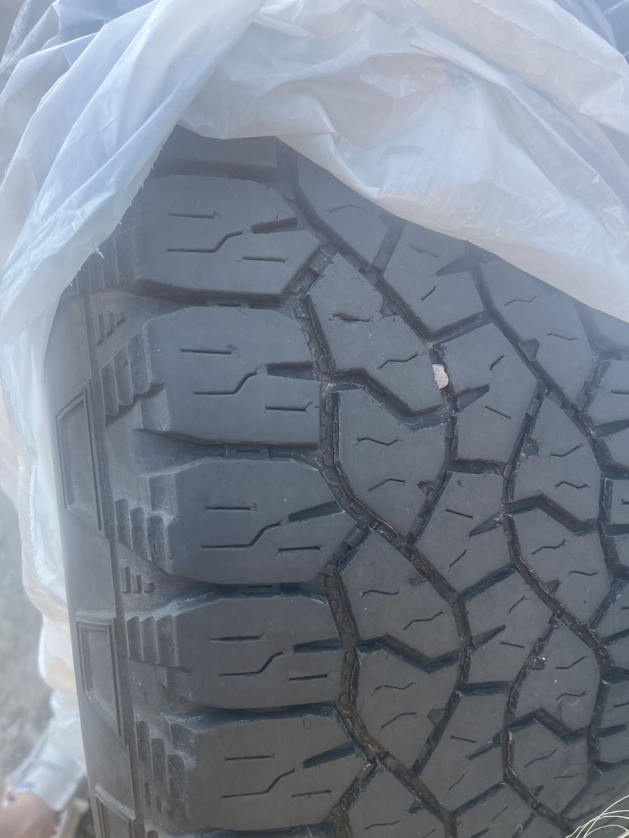 Chrome Rims And TireS For A Jeep Wrangler