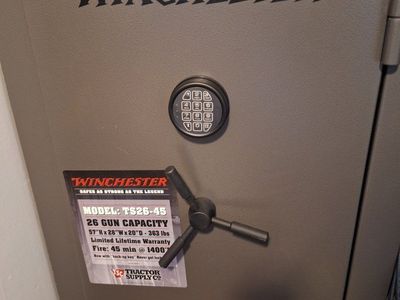Winchester TS26-45 26-Gun Electronic Lock Safe - Gray