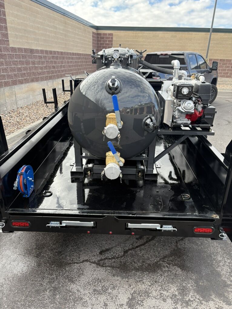 500 Gallon Vacuum Tank / Vacuum Trailer