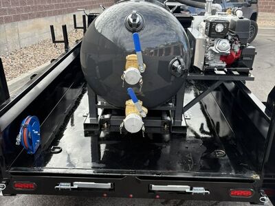 500 Gallon Vacuum Tank / Vacuum Trailer