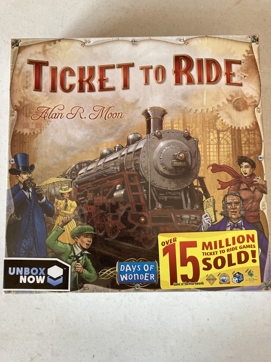 NEW, Ticket to Ride Days of Wonder Game
