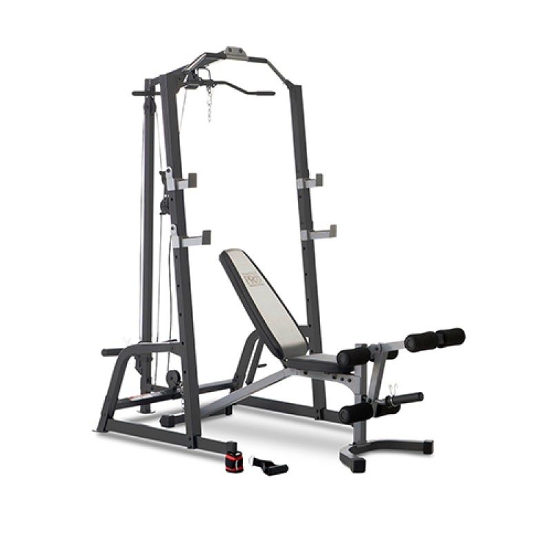 Squat Cage Home Gym System with pulleys - Weightlifting Rack …. Looking to trade for pair of  kettlebell 40/45