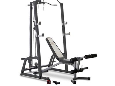 Squat Cage Home Gym System with pulleys - Weightlifting Rack …. Looking to trade for pair of kettlebell 40/45