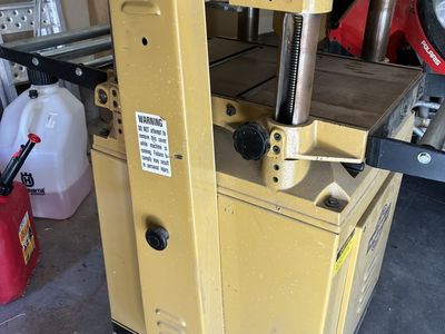 Powermatic Model 15 Wood Planer