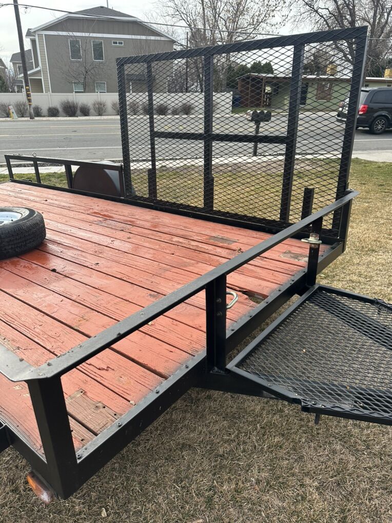 2013 Explorer 14 X 7 Trailer, 2 Loading Ramps