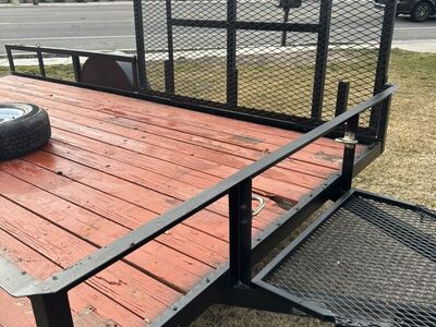 2013 Explorer 14 X 7 Trailer, 2 Loading Ramps