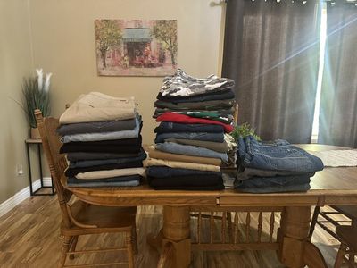 31 Pairs Of Pants Mens 34x34