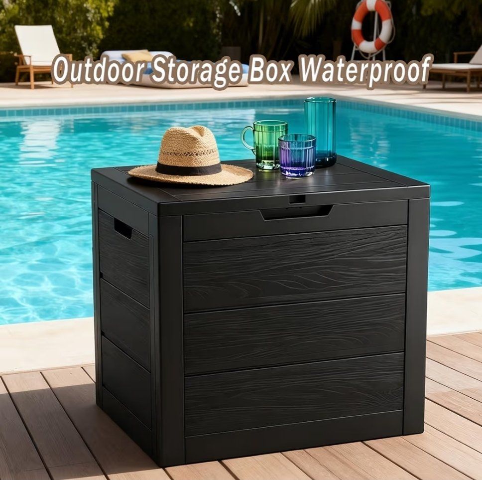 OUTDOOR, INDOOR STORAGE DECK BOX – BRAND NEW IN BOX