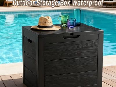 OUTDOOR, INDOOR STORAGE DECK BOX – BRAND NEW IN BOX