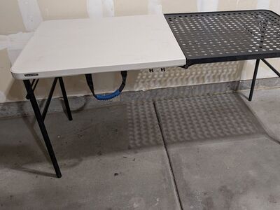 Folding LIFETIME 6' Camp Table