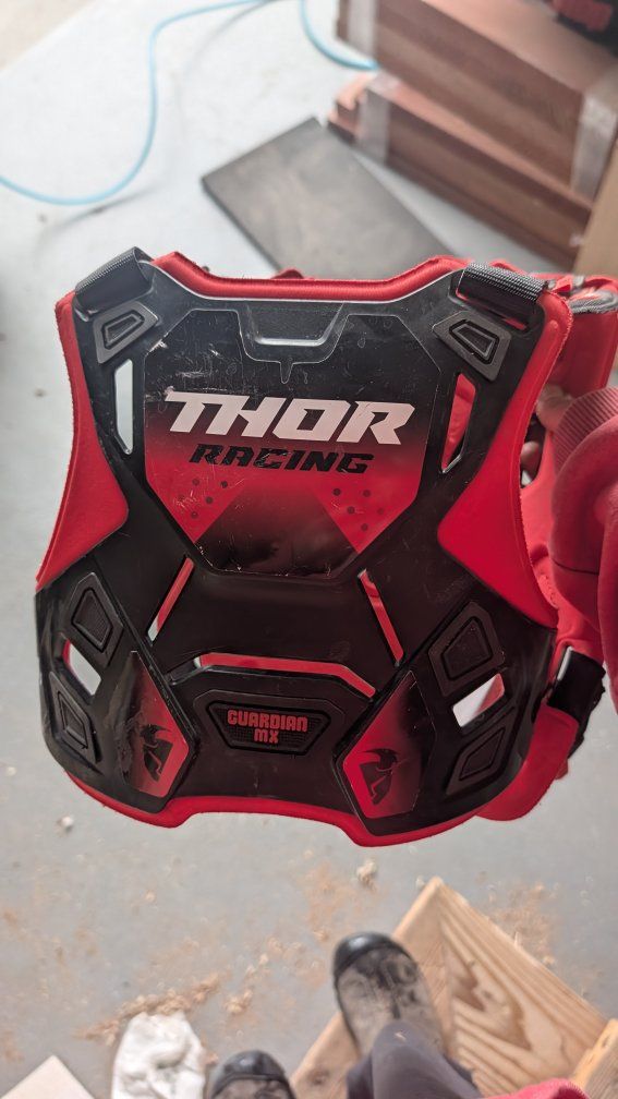 Thor Guardian Roost/Back Protector XXS Kids