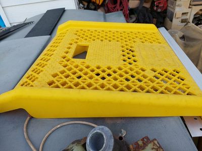 plastic ramp for hand cart dolly enclosed trailer movers