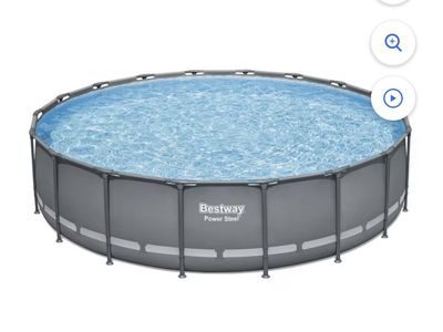 New 18’ Bestway swimming pool read description