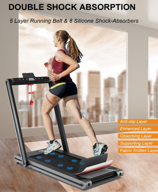 New in box 2 in 1 Folding Treadmill