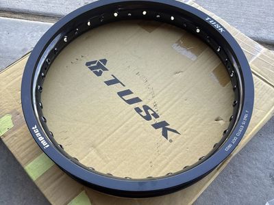 Tusk Impact Dirt Bike Rim J 18x2.15 Black - New