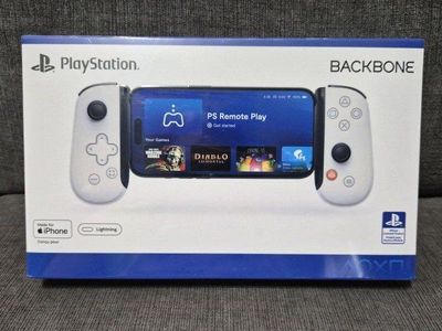 New Playstation Backbone for iPhone Lightning Connector with Carrying case.