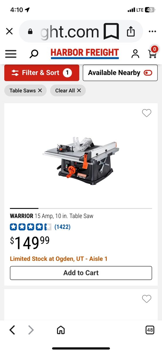 Table saw