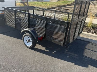 Utility Trailer with Ramp Gate - Used Open Trailer