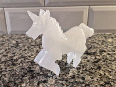 White Unicorn Figurine