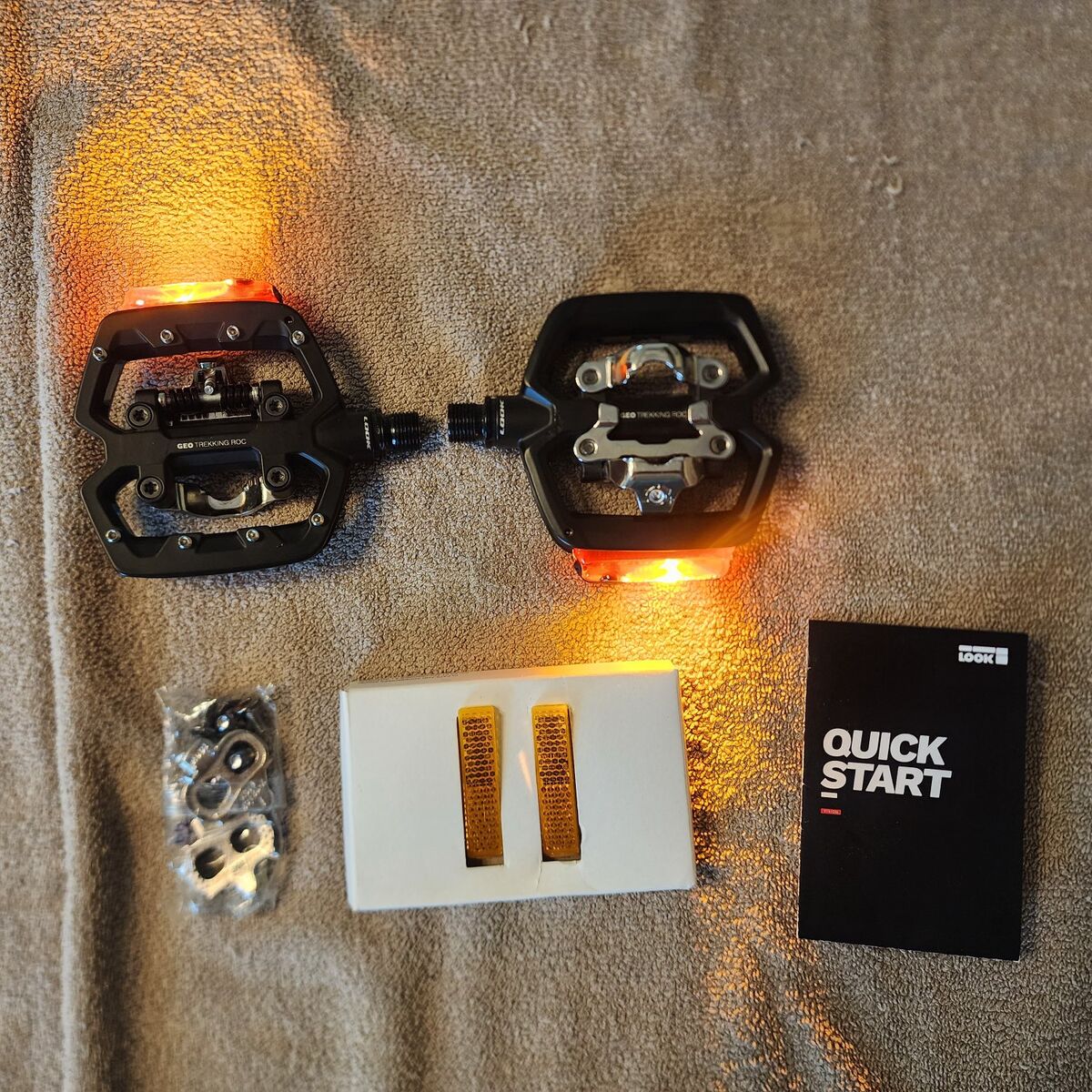 Look Geo Trekking ROC pedals - New