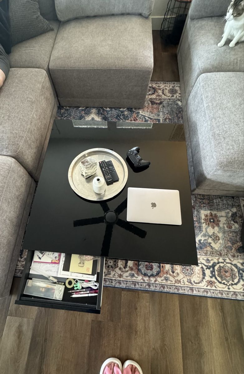 IKEA Black Coffee Table