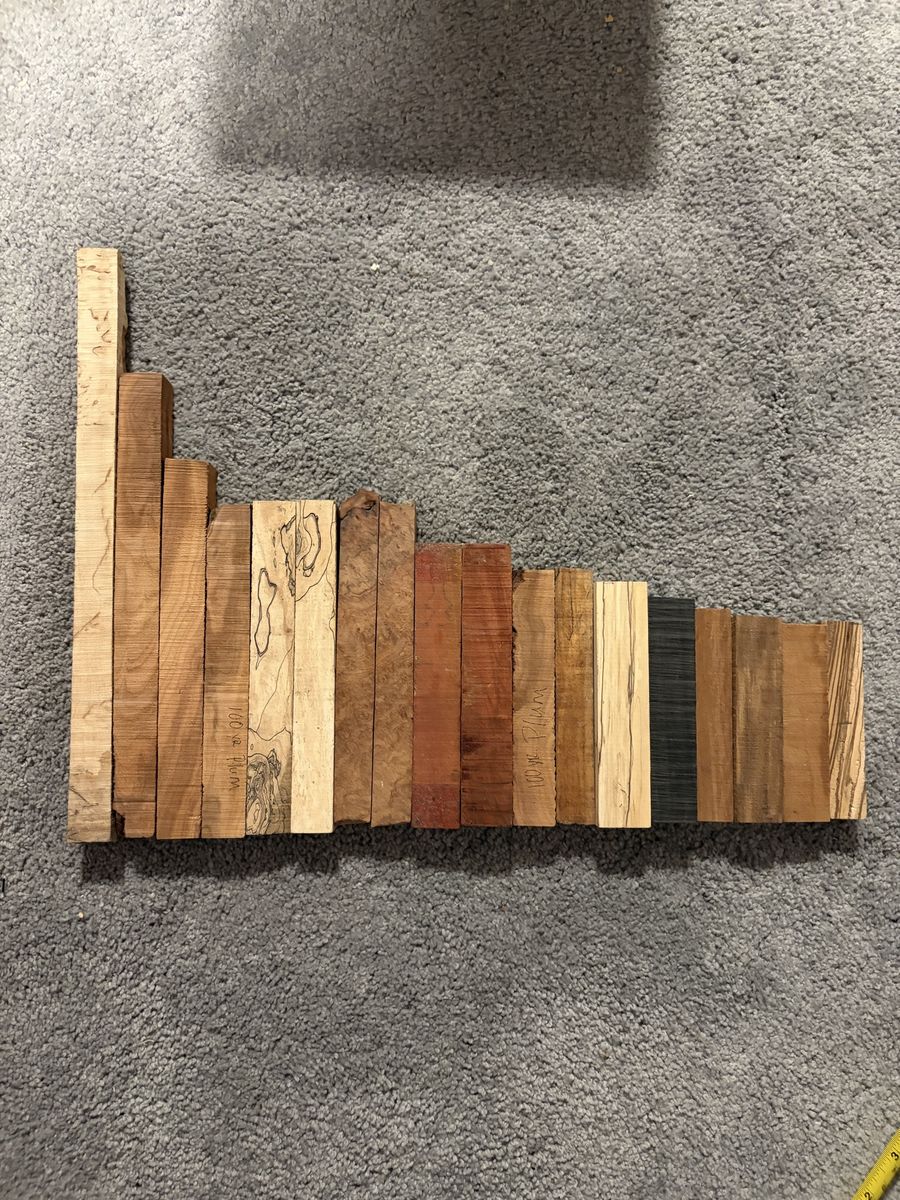 18 Piece Woodturning Lot