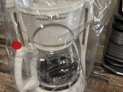 Multiple coffee pots, minimal use. Switch and programmable pots available.