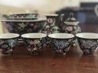 Vintage porcelain Japanese Tea and Sake set