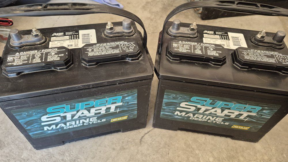 2 12v batteries