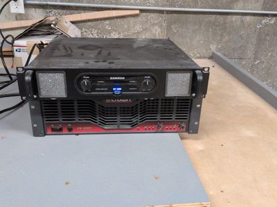 Samson SX1200 amplifier for pa systems