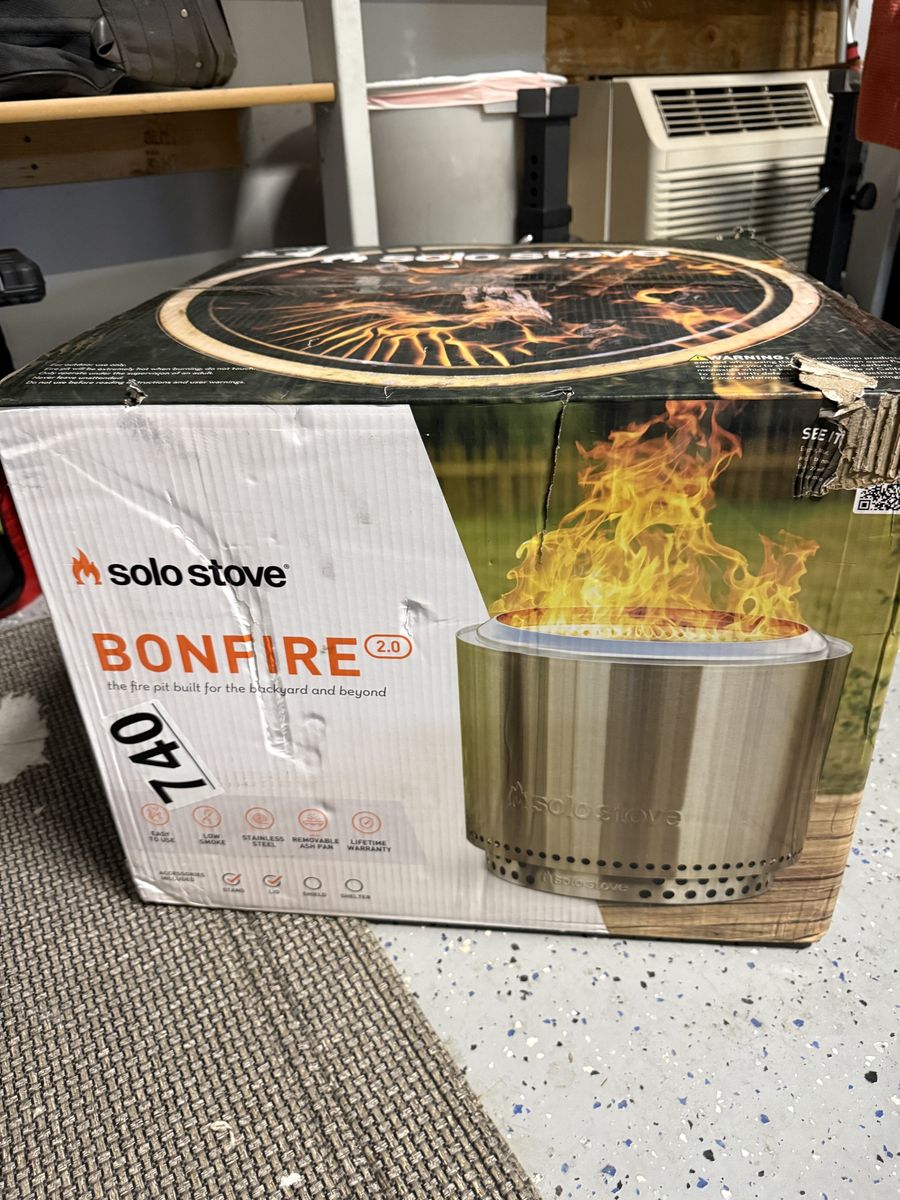 Bonfire 19.5 inch solo stove.