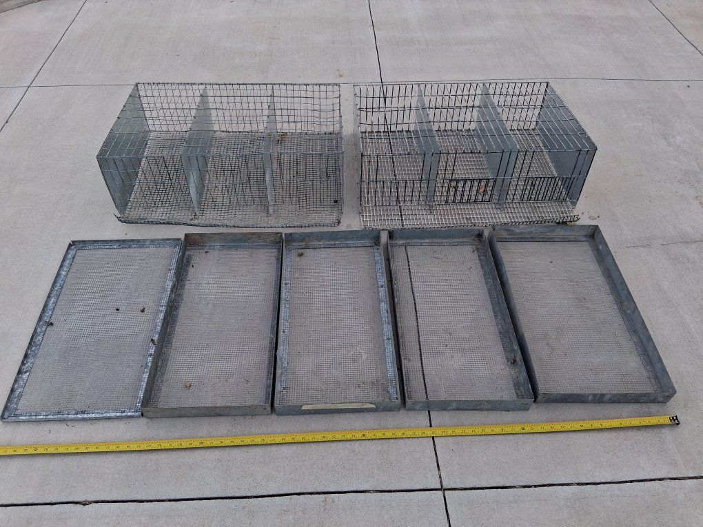 Quail/Bird Cages and trays